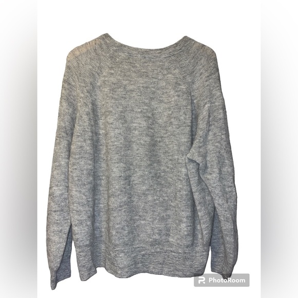 Madewell gray alpaca blend sweater XL - Picture 2 of 4